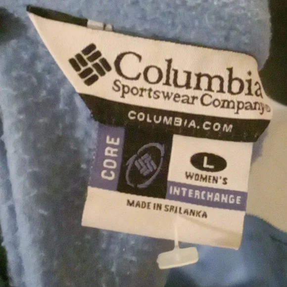 Columbia Women's Sky Blue Fleece Jacket - Picture 4 of 5